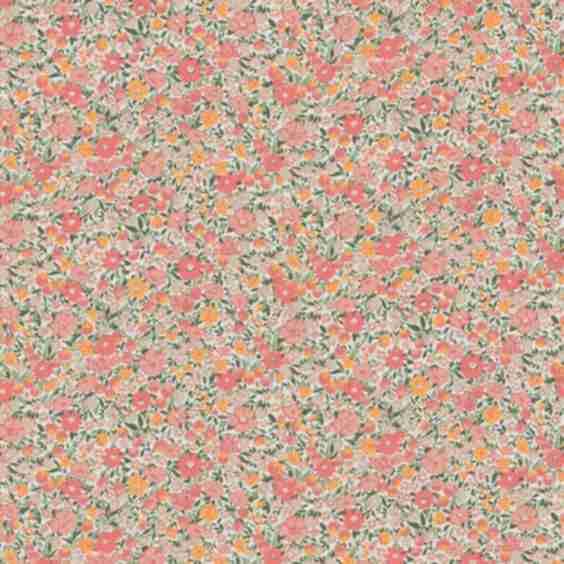 Laura Ashlet Loveston Coral Pink Wallpaper