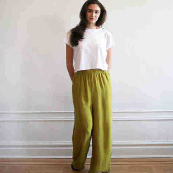 Lana Silky Wide Leg Pants
