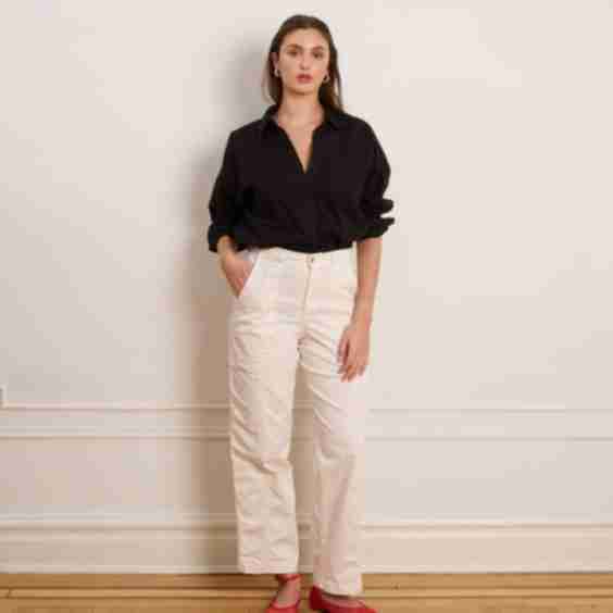 Jess Relaxed Seamed Trousers