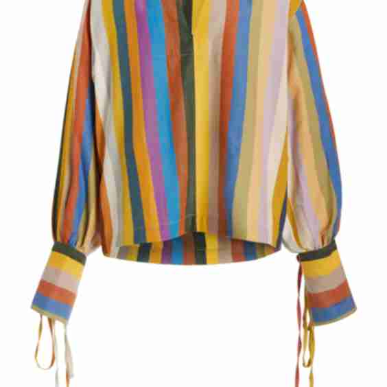 Flatweave Tunic Top