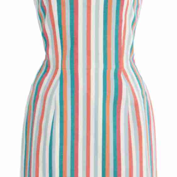 Exclusive Riviera Striped Cotton Dress