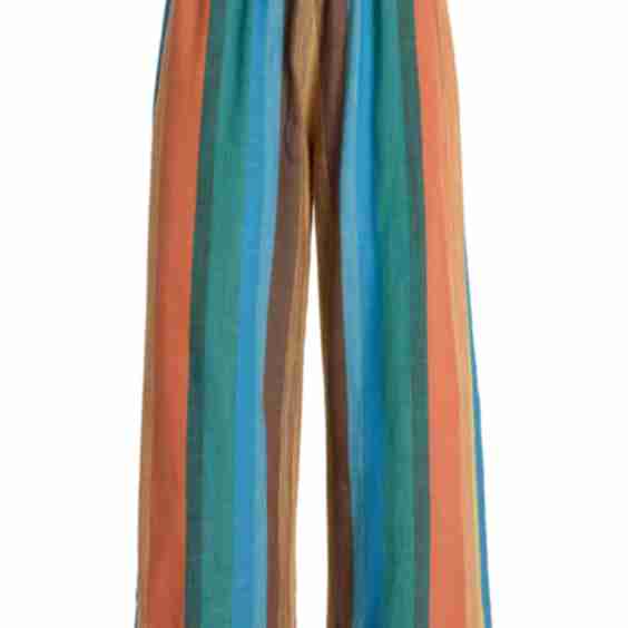 Exclusive Riviera The Palazzo Striped Chambray Pants