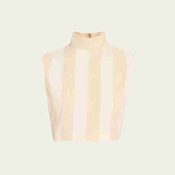 The Cropped Turtleneck Top