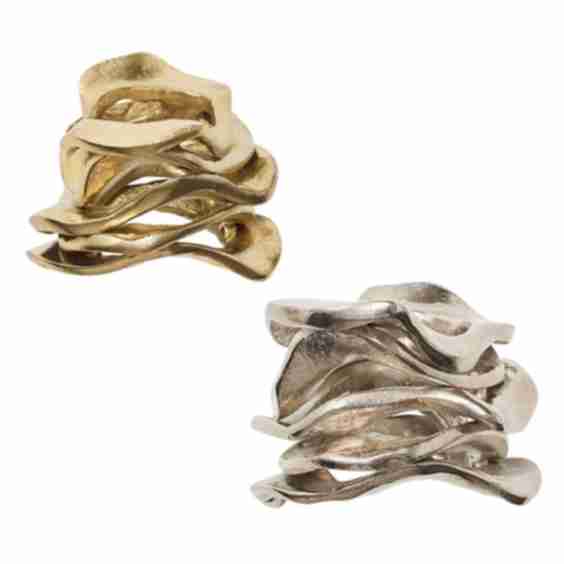 Flux Napkin Rings, Set of 4