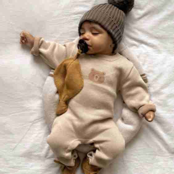 Bear Jacquard Jumpsuit