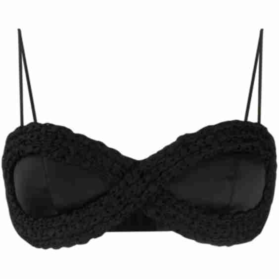 Braided Detail Bra