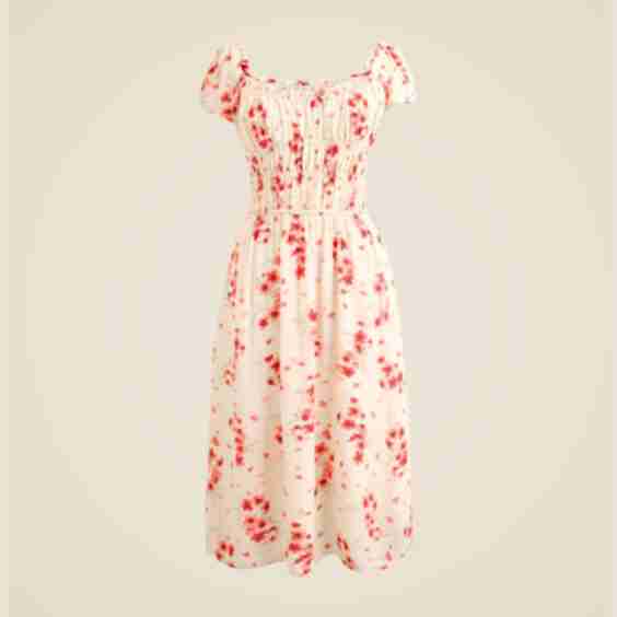 Rouje x J.Crew Rêverie Dress In Vintage Floral