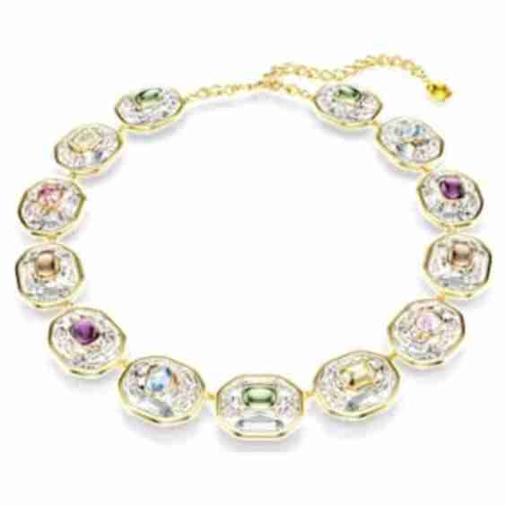 Chroma Tennis Necklace Octagon Cut