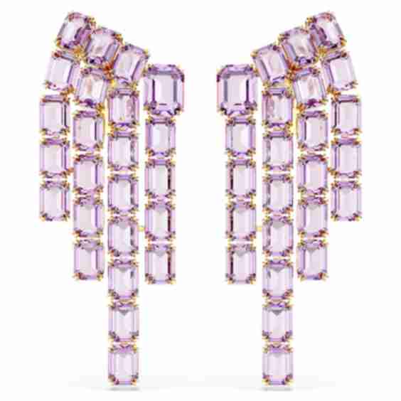 Millenia Clip Earrings Octagon Cut