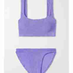 strapless open back dress Ozias Halter Semi Sheer Knit Maxi Dress / Deep Purple | Meshki