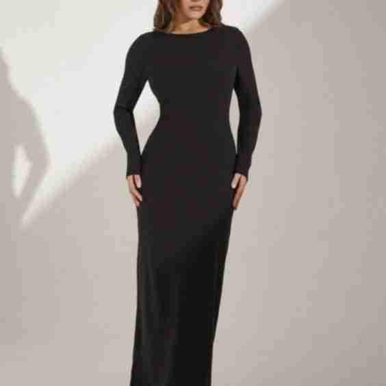 Long Sleeve Sculpting Dress