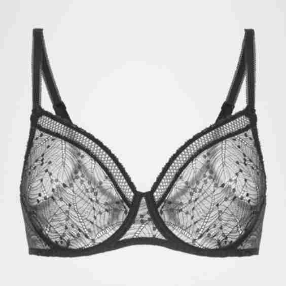 Comete Molded Full Cup Convertible Lace Bra