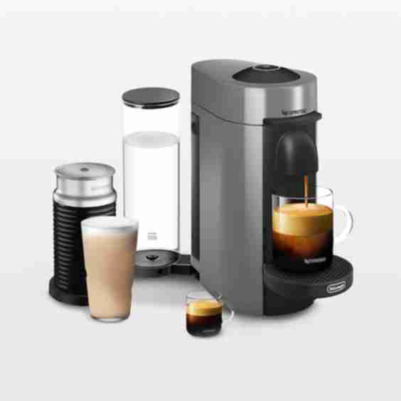 Nespresso  VertuoPlus Coffee and Espresso Machine with Aeroccino Frother