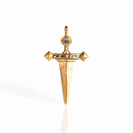 Envy Dagger Cross Medallion