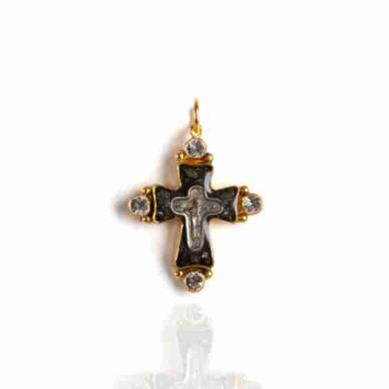 Maria Cross Charm