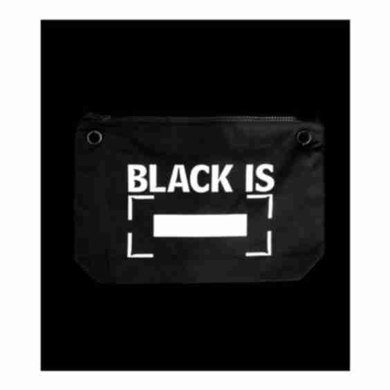Make It Black Cosmetic Bag