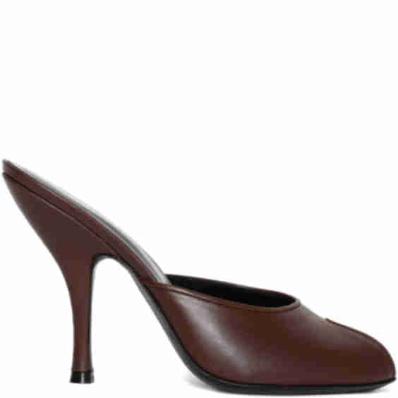 105mm Date Open-Toe Stiletto Mules