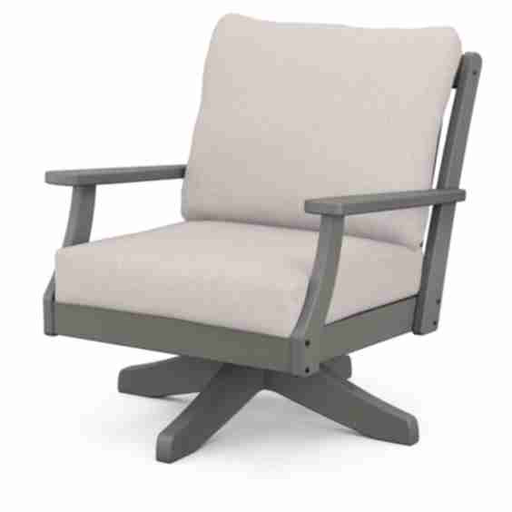 Braxton Deep Seating Swivel Chair