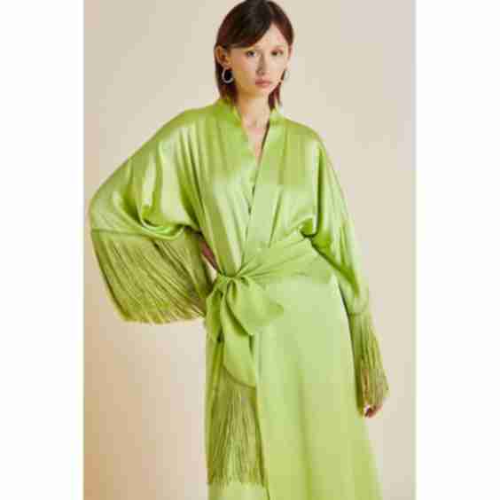 Amina Fringed Robe