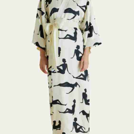 Queenie Printed Robe