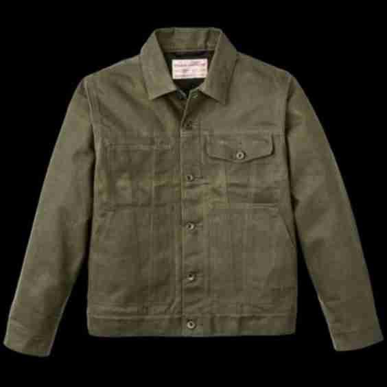 Tin Cloth Short Lined Cruiser Jacket 