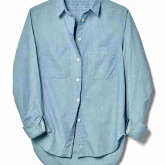 WORK SHIRT v1 Ultralightweight Japanese Indigo Organic Cotton Chambray