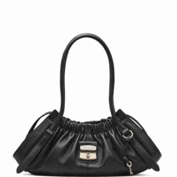 The Cristina Small Leather Satchel