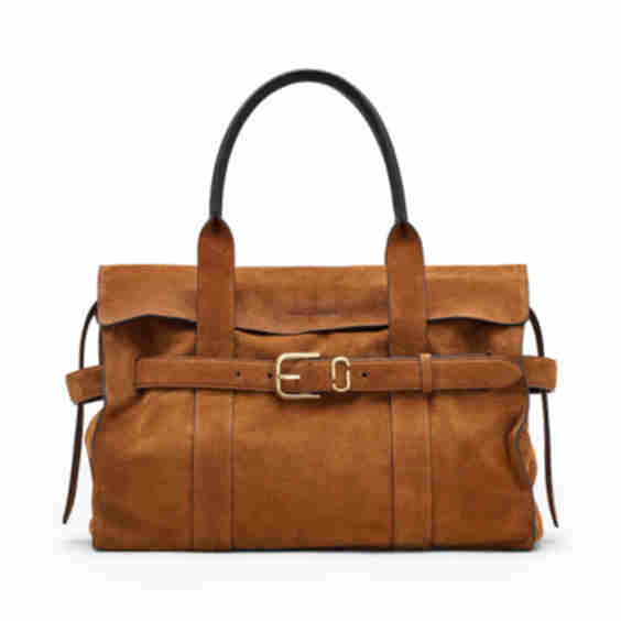 The Dakota Suede Tote Bag