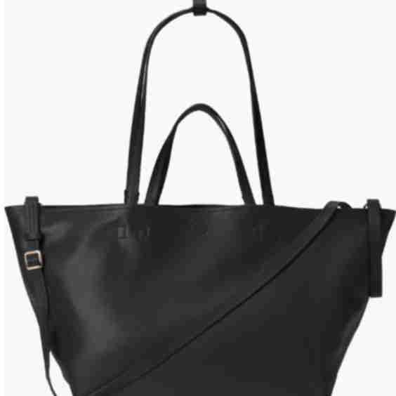 Leather Mercato Soft Tote Bag
