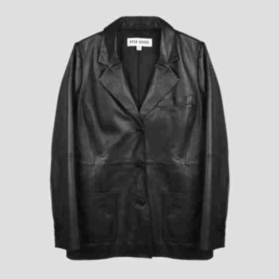 Deadstock Leather Blazer