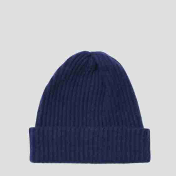 Cashmere Full Cardigan Beanie