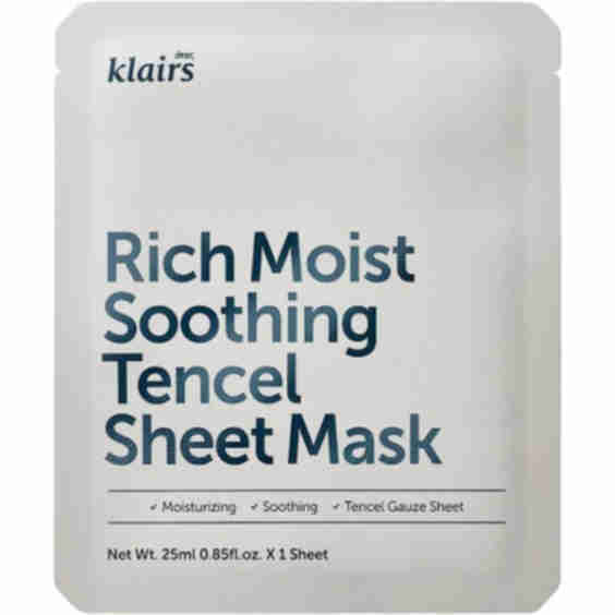 Rich Moist Soothing Tencel Sheet Mask