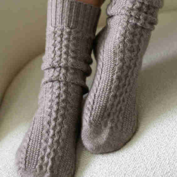 Hailey Cashmere Socks