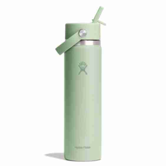 Wide Mouth with Flex Straw 24 oz Water Bottle