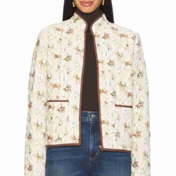 Loretta Quilted Horse Jacket