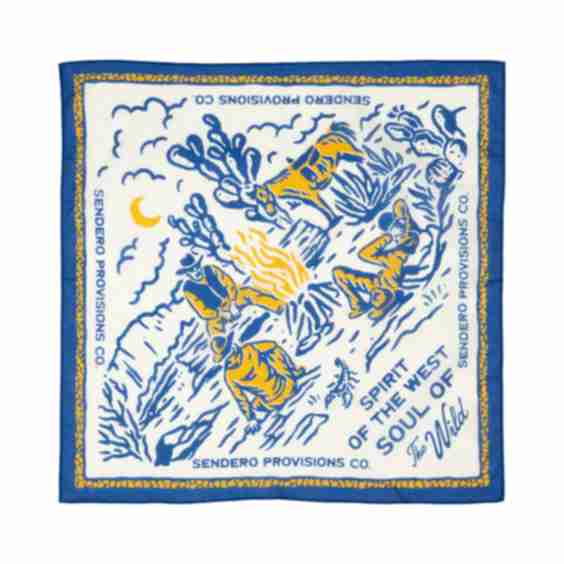 Cowboy Campfire Bandana