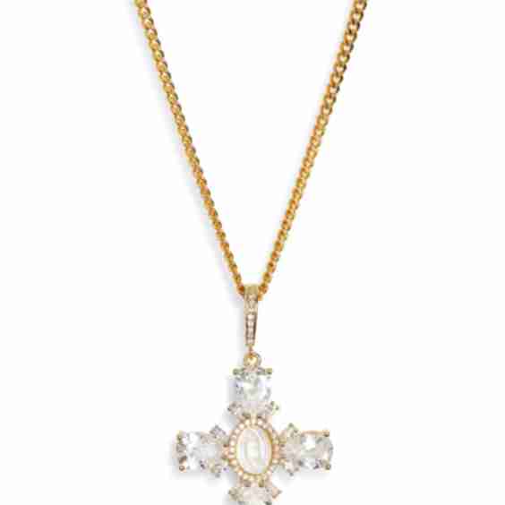 Xl Cross Pendant Necklace