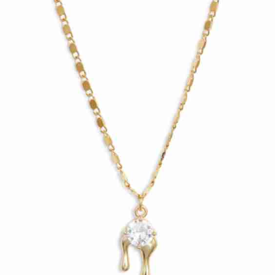 Drip Pendant Necklace