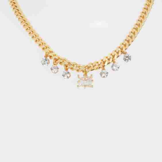 100 K Magic Crystal Charm Necklace