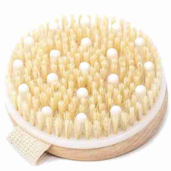 Dry Brush with Cellulite Massager