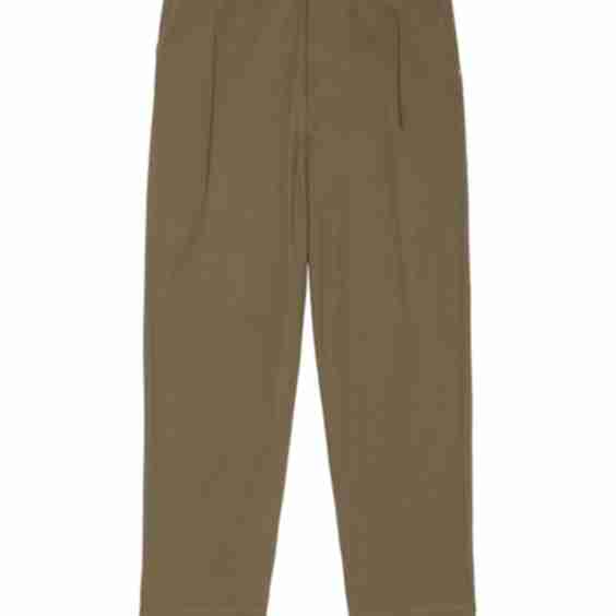Le Pantalon Cropped Twill Pants