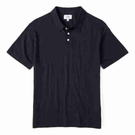 Cotton Cashmere Sweater Polo