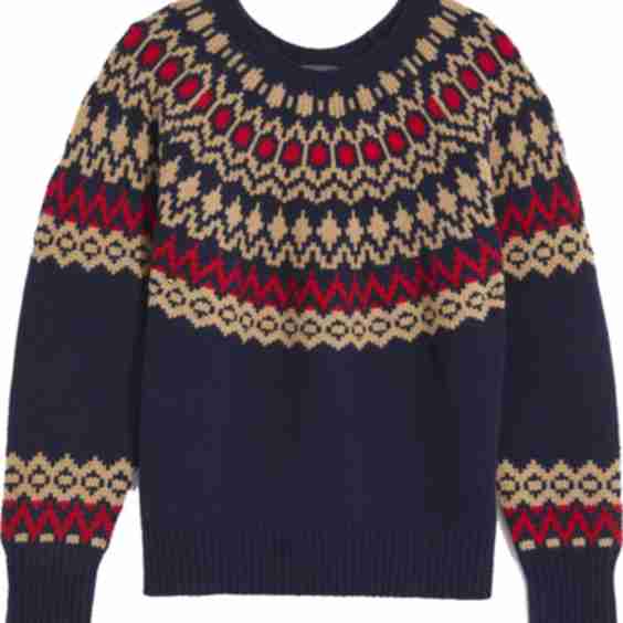 Fair Isle Crewneck Sweater