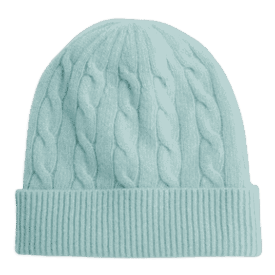 Cashmere Cable Lurex Beanie