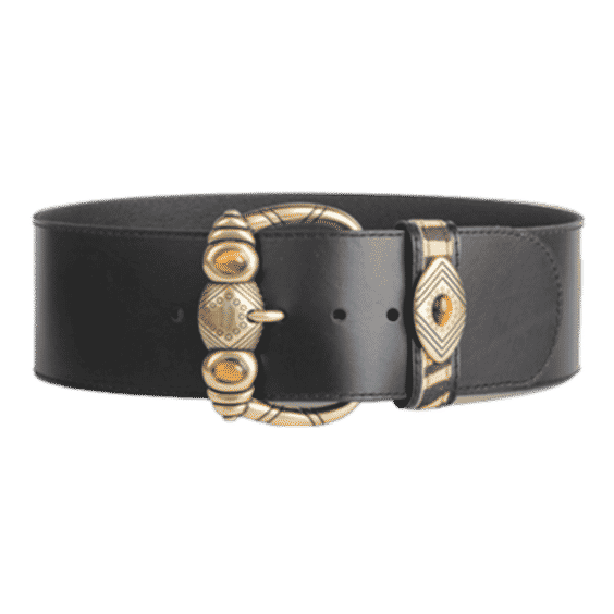 Aspen Embossed Buckle Belt  
