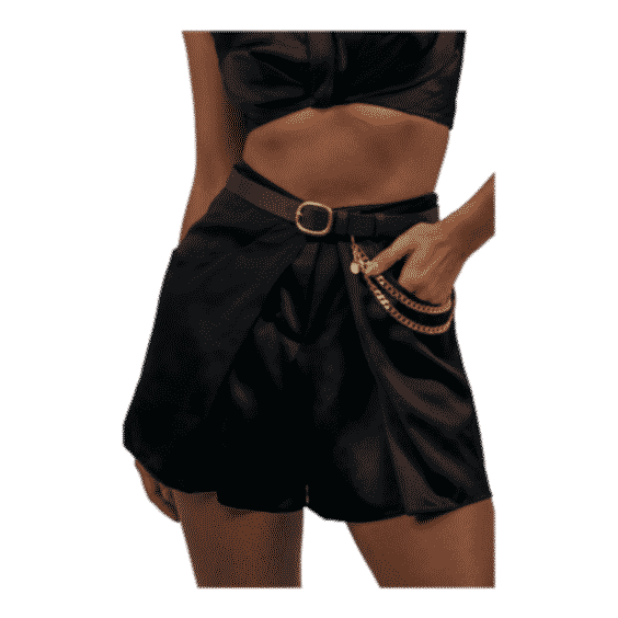 Leather Chain Belt