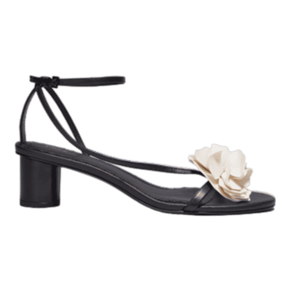 Heeled Leather Sandals