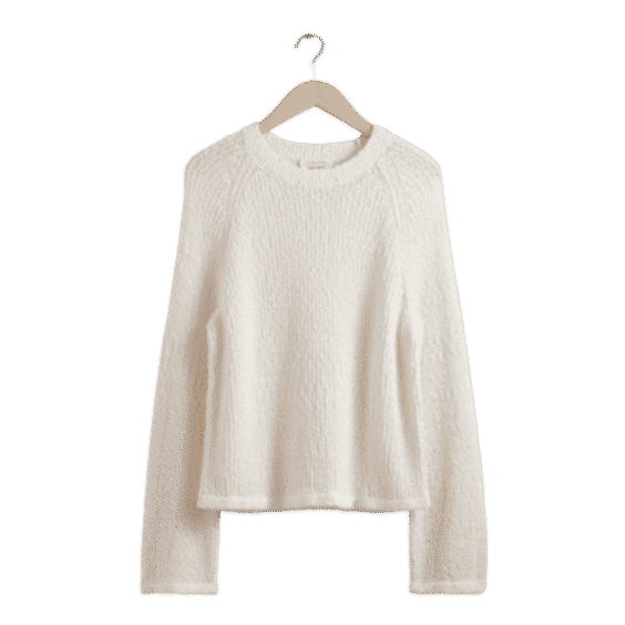 Silk-Blend Knit Top