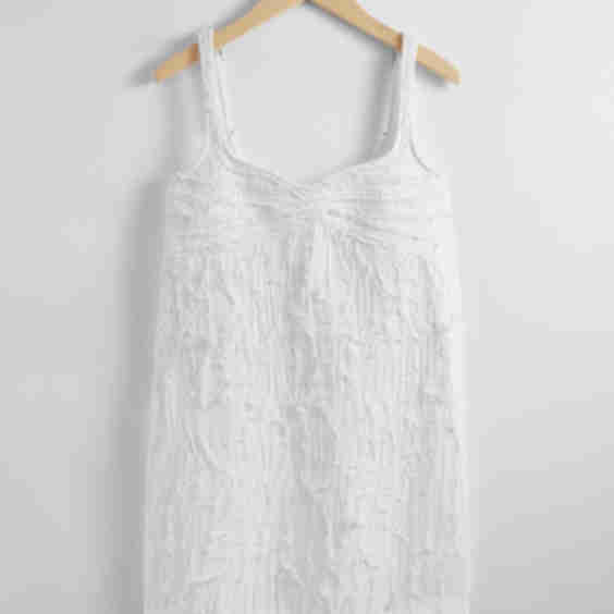 Textured Mini Dress