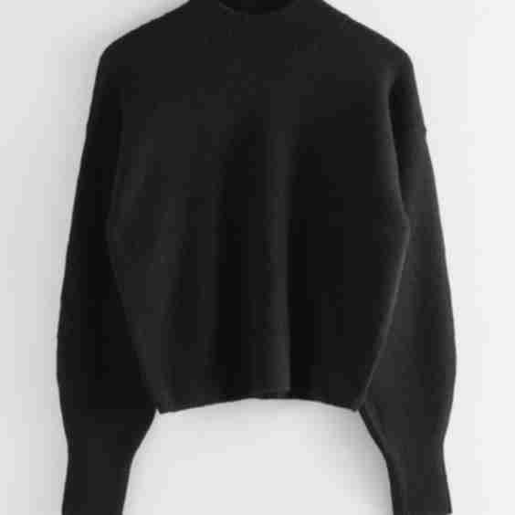 Mock-Neck Sweater
